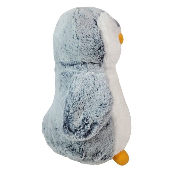 Aurora Penguin Stuffed Animal Plush Gray White 11.5" Floppy Wing Arctic Zoo 2016 - Picture 5 of 10